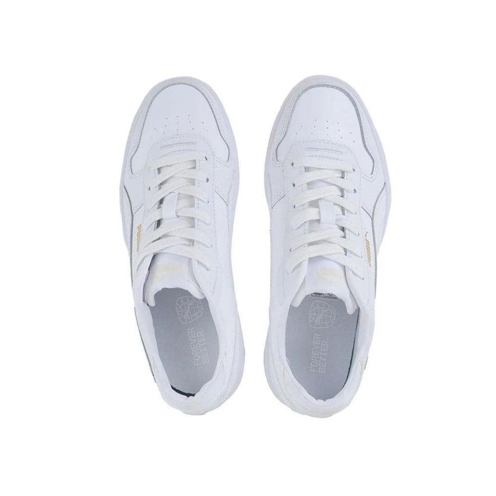 Tênis Casual Fem Puma Carina Street Bdp Branco Branco 2
