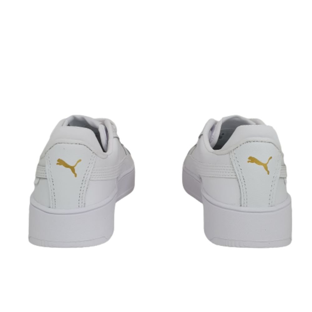 Tênis Casual Fem Puma Carina Street Bdp Branco Branco 3