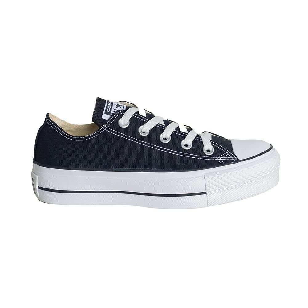 Tênis Casual Feminino Converse Chuck Taylor All Star Lift Canvas Preto