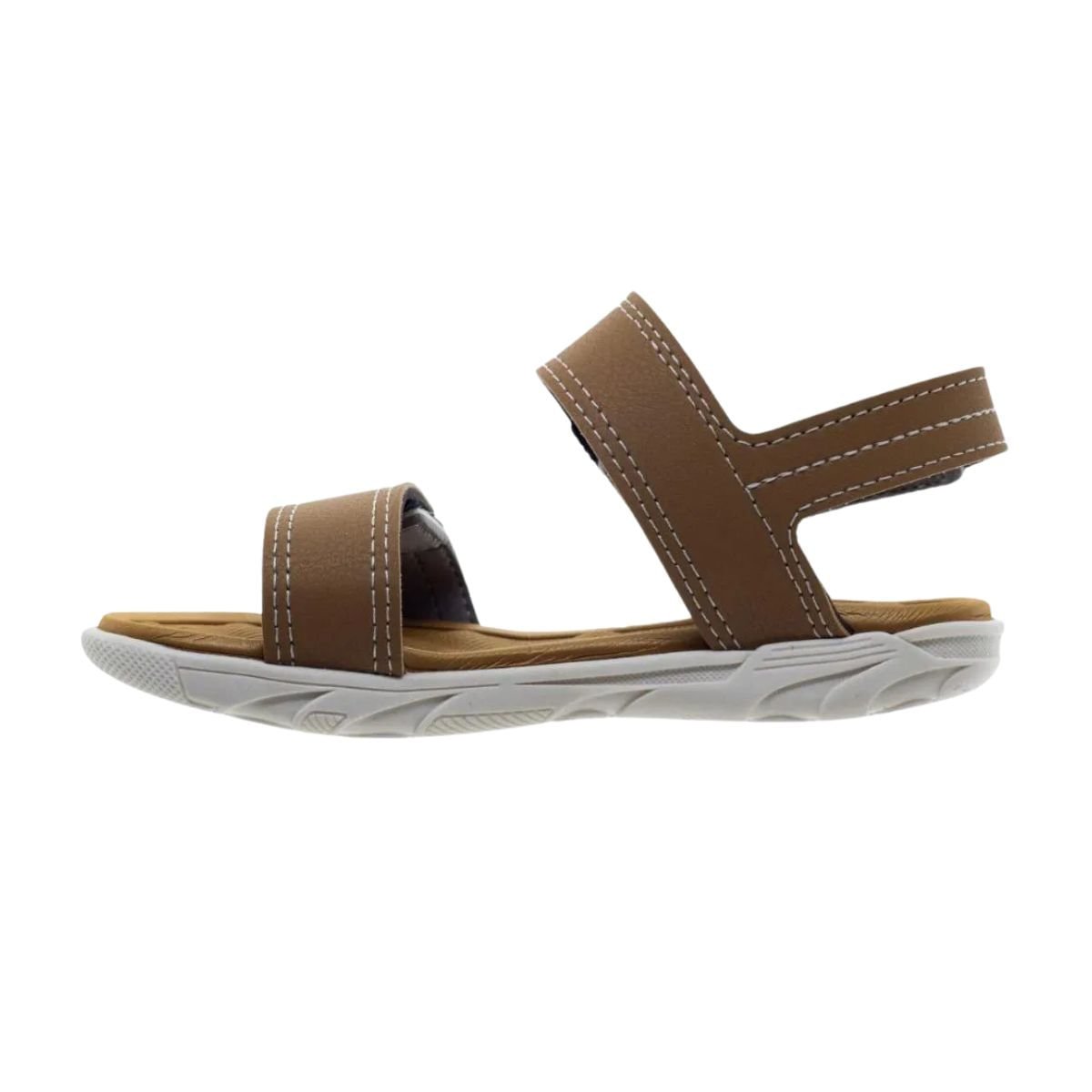 Sandalia Bebe Papete Molekinho 2135.153-13958.76941 Caramelo/Branco 5