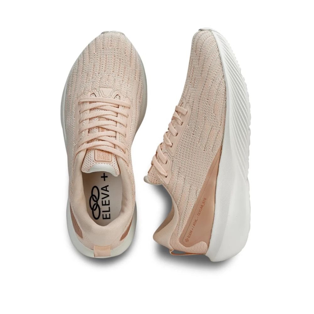 Tênis Running Feminino Olympikus Flit 3 Damasco Bege 3