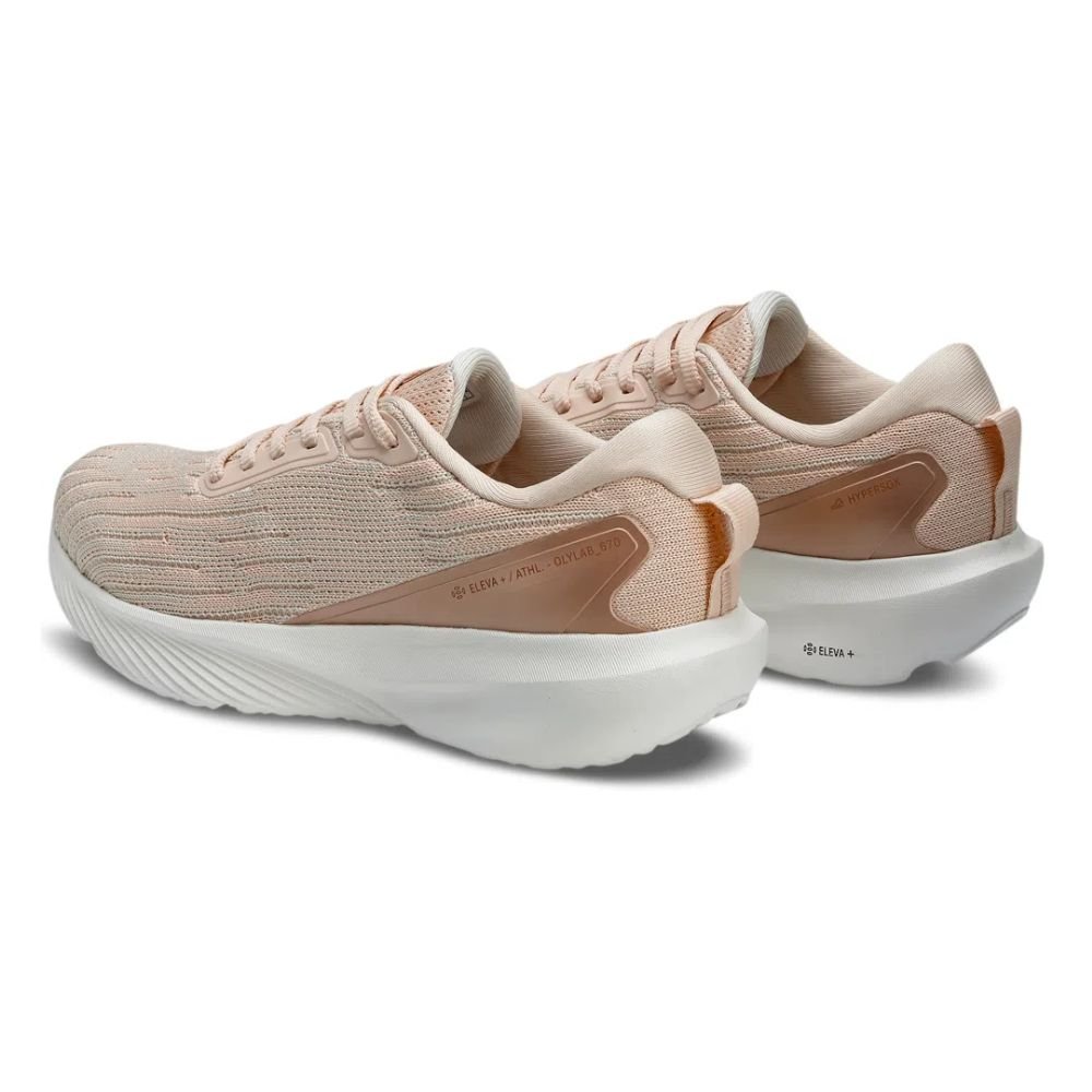 Tênis Running Feminino Olympikus Flit 3 Damasco Bege 4