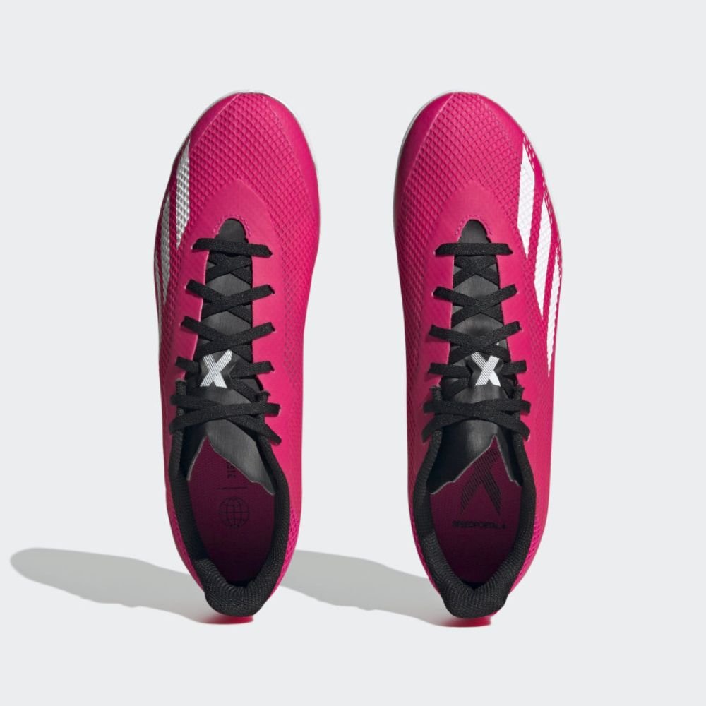 Chuteira Indoor Unissex X Speedportal.4 Adidas Rosa Preto 2