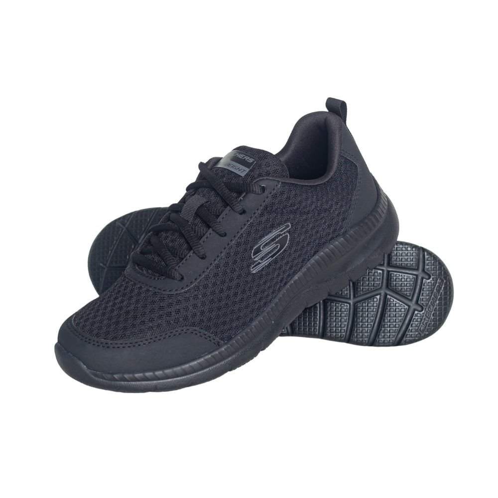 Tenis Running Fem Running Skechers Bountiful - Be Kind 149219br Preto 3