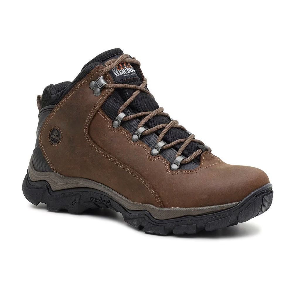 Coturno Adventure Masculino Cano Alto Mac Boot Tiee 02 Marrom 1