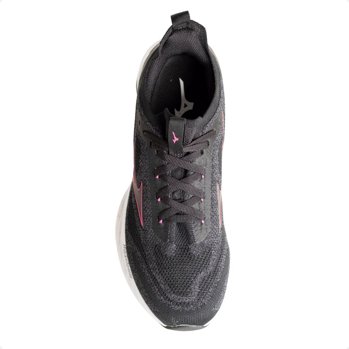 Tenis Running Wave Creation 24 Mizuno Preto/Cinza/Rosa 6
