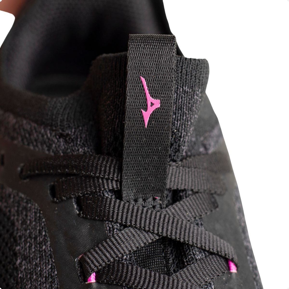 Tenis Running Wave Creation 24 Mizuno Preto/Cinza/Rosa 7
