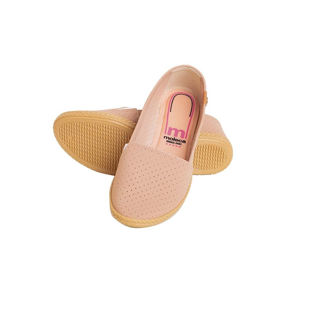 Sapatilha Alpargatas Feminina Moleca Nude Bege 3