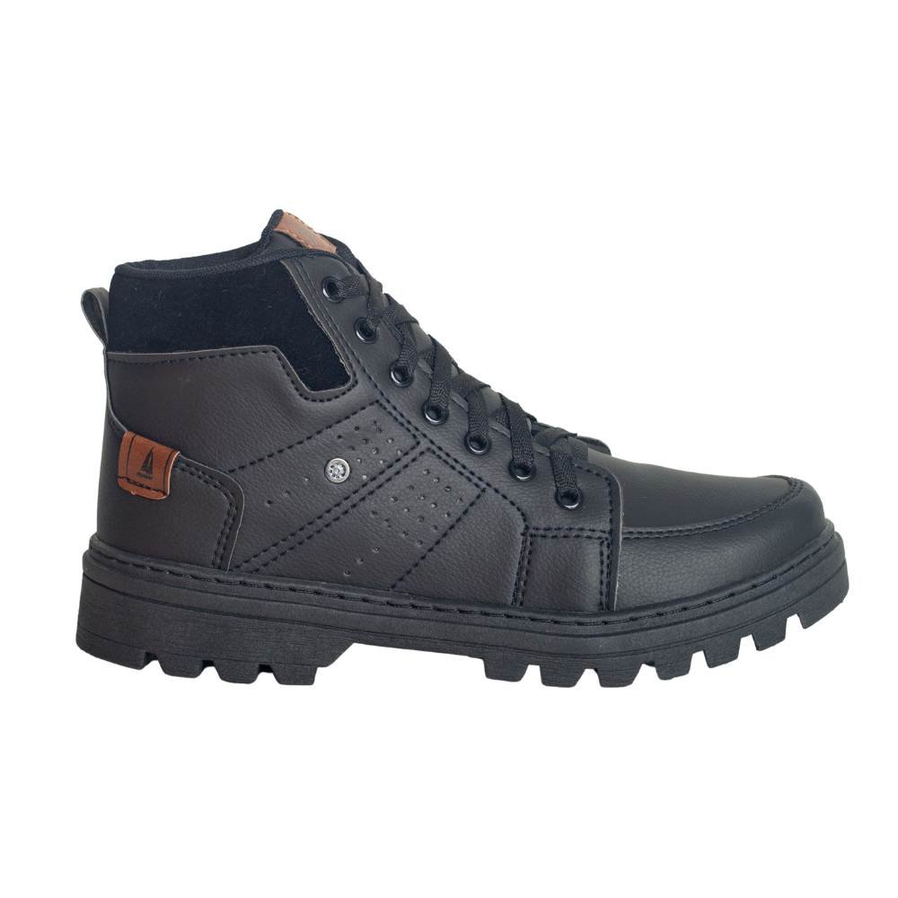 Bota Masculino Coturno Confort Way C222 Preto 4