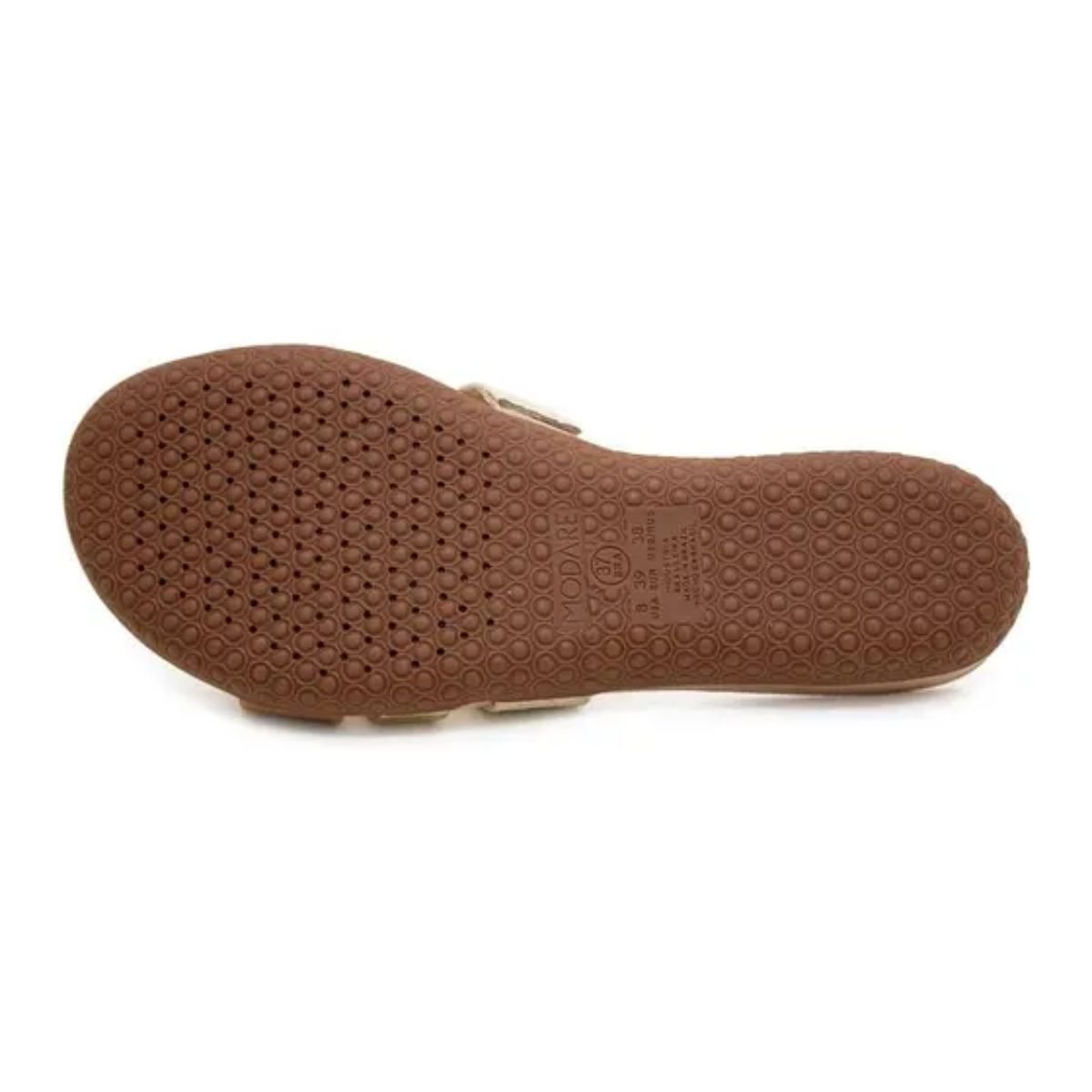 Tamanco Fem Anabela Modare  7125.200 Bege 4