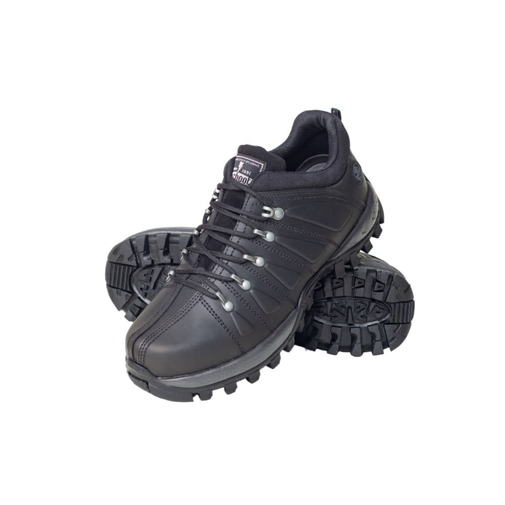 Tênis Masculino Adulto Running Mac Boot Uirapuru 01 Preto 3