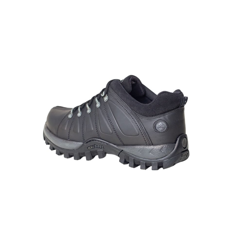 Tênis Masculino Adulto Running Mac Boot Uirapuru 01 Preto 4