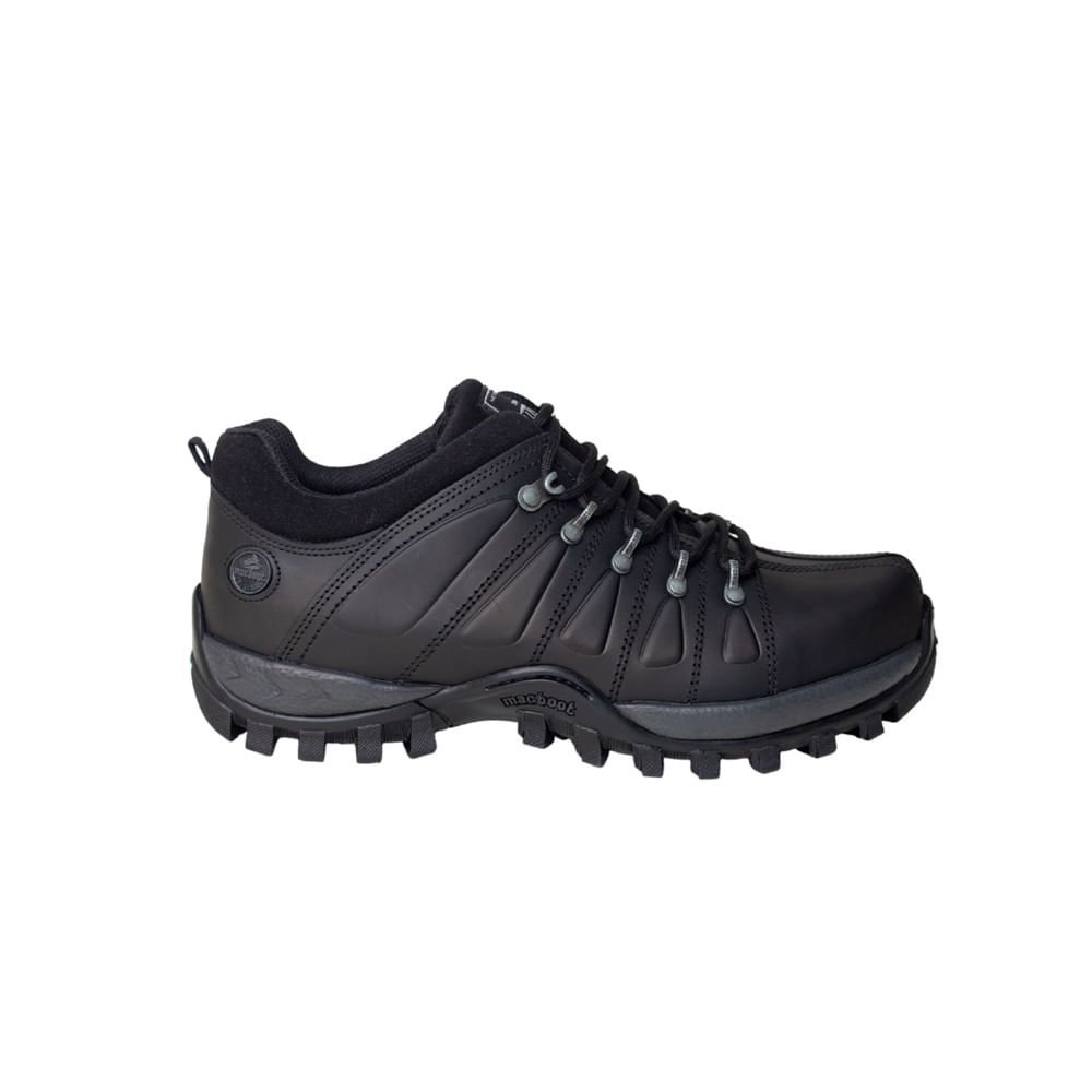 Tênis Masculino Adulto Running Mac Boot Uirapuru 01 Preto 5