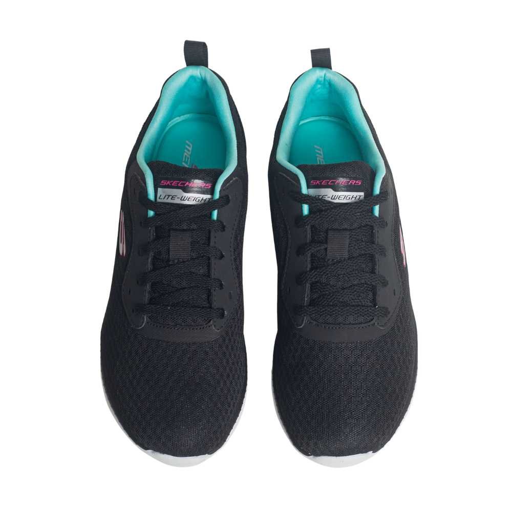 Tenis Running Fem Bontiful Skechers 12606br Preto 7