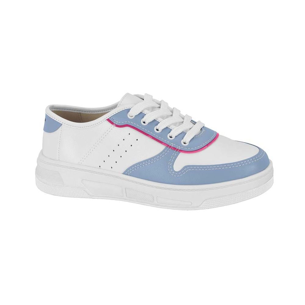 Tenis Moda Fem Moleca 5786.102 Branco 1