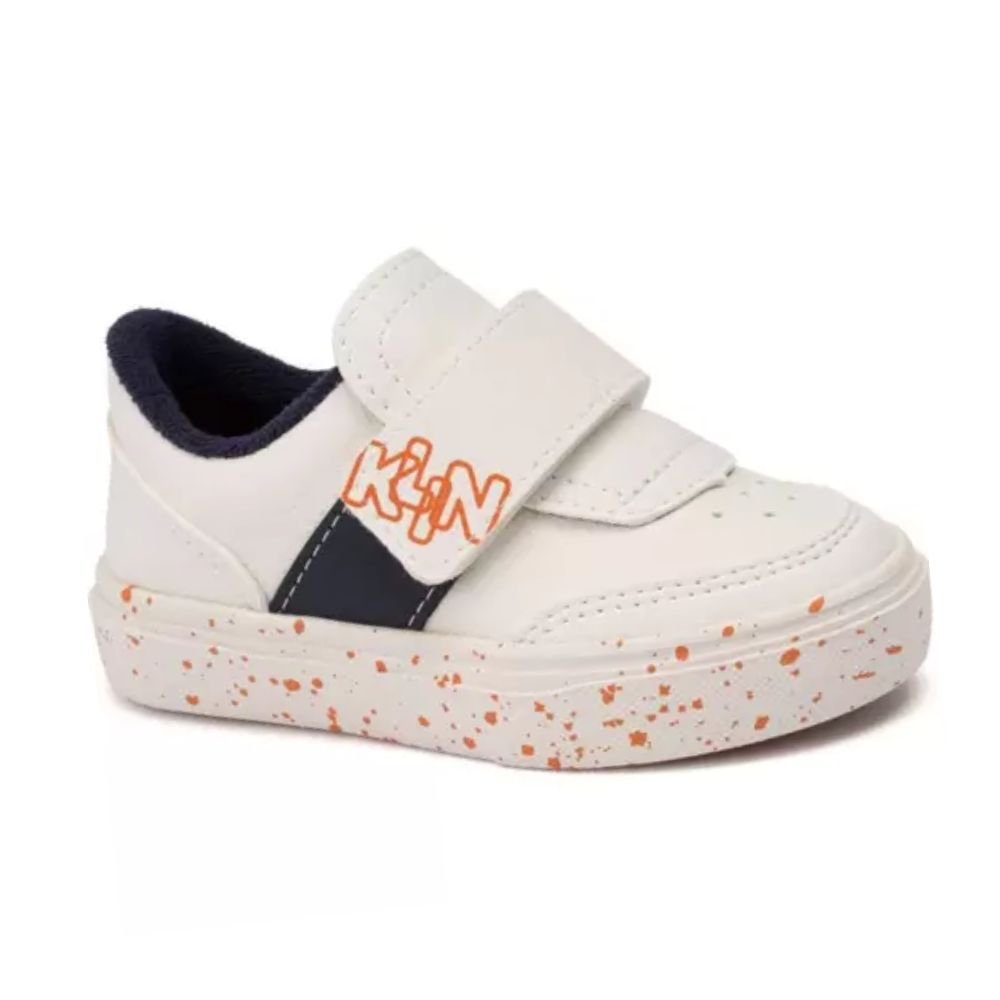 Tenis Casual Bebe Casual Klin 259.056000 Branco 1