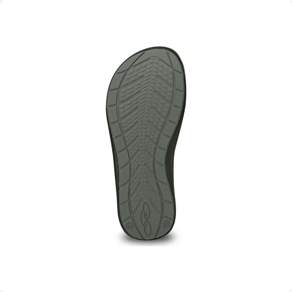 Chinelo Masculino Dedo Olympikus Preto E Chumbo Preto 5