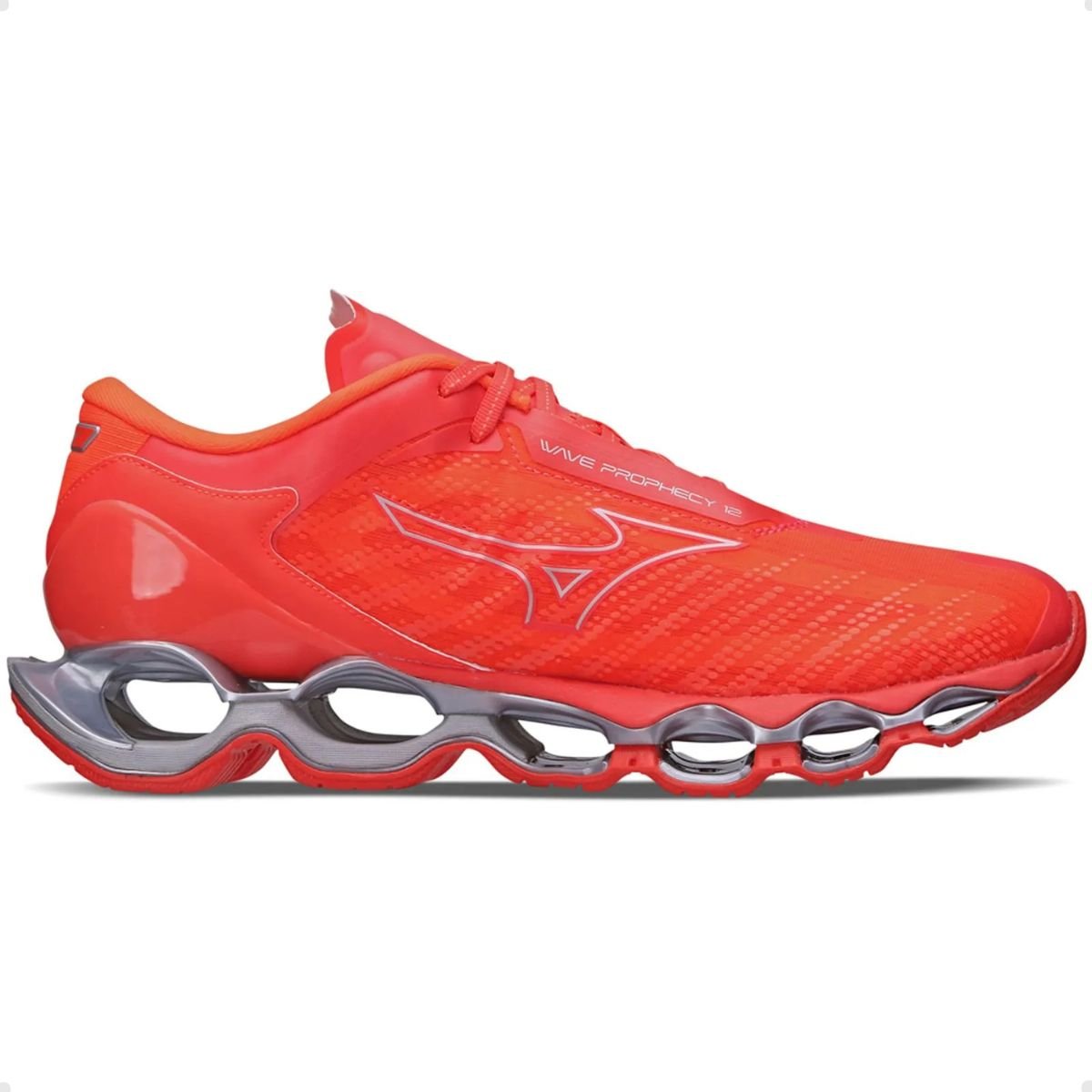 Tenis Running Masc Wave Prophecy 12 Mizuno 1020550 Laranja 1