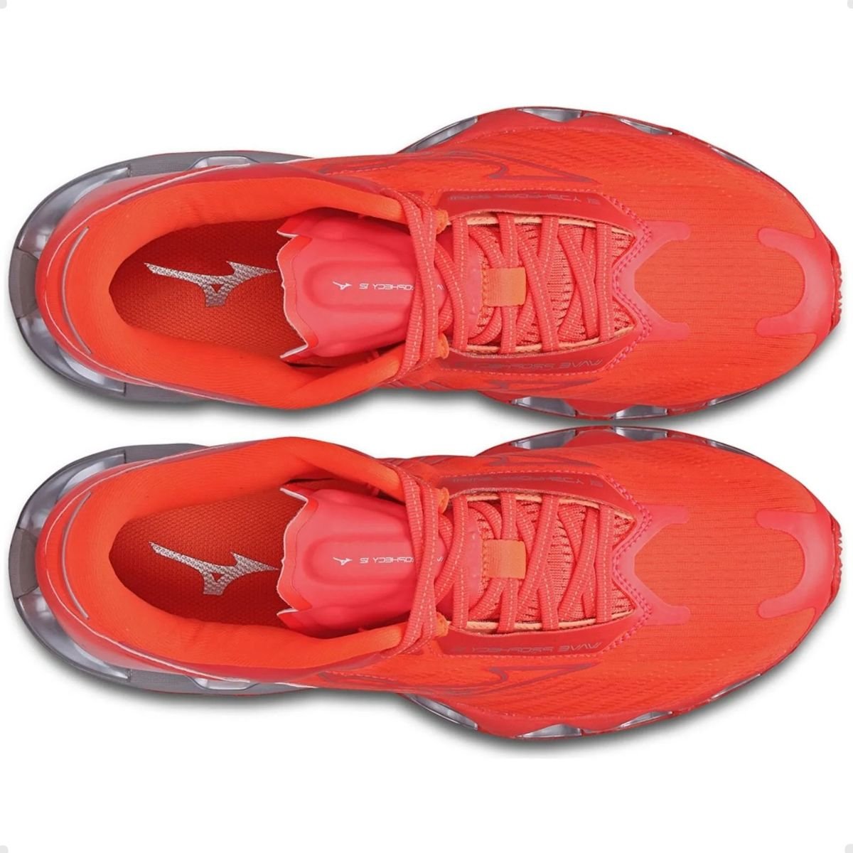 Tenis Running Masc Wave Prophecy 12 Mizuno 1020550 Laranja 2
