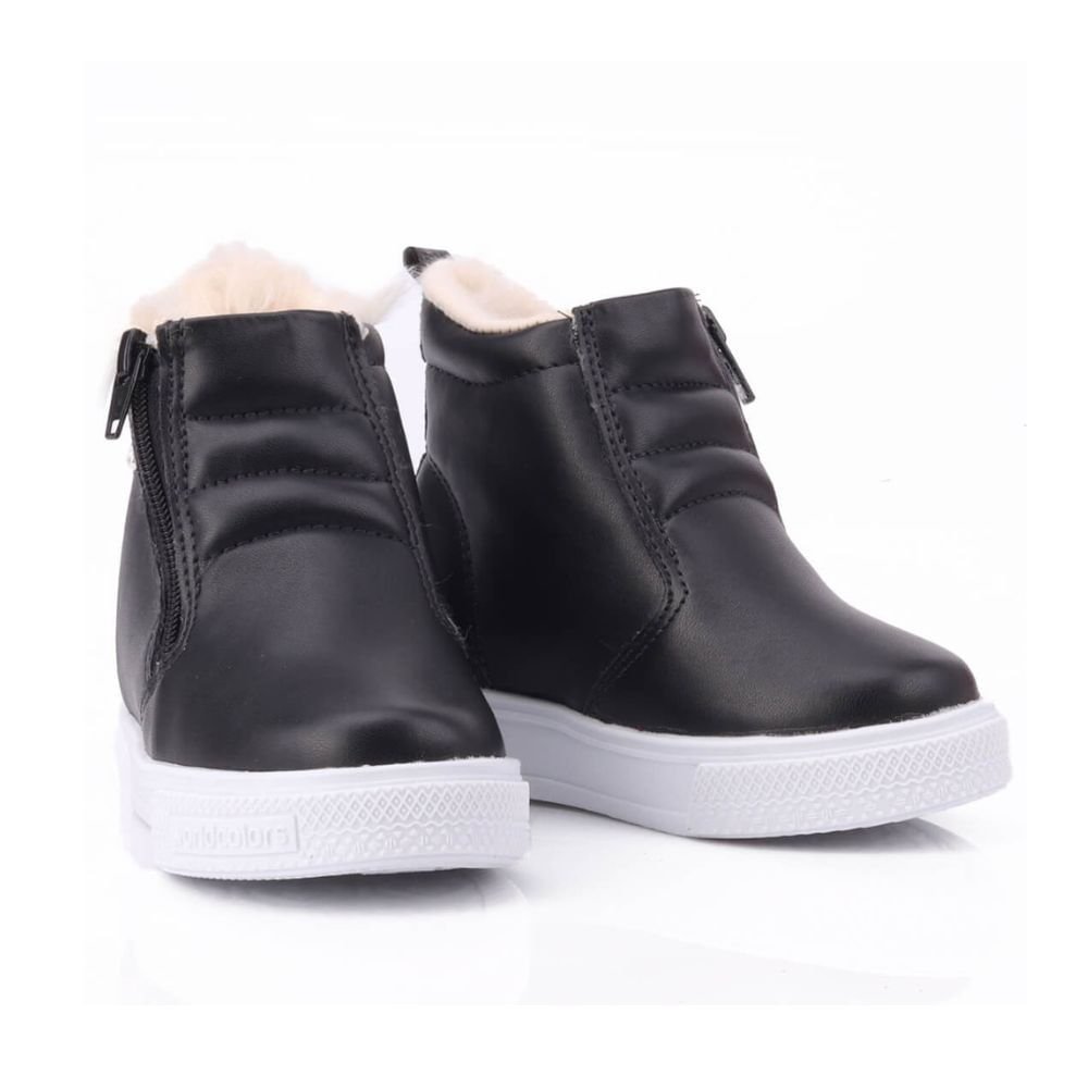 Bota Inf Cano Medio World Colors 710.008 Preto 2