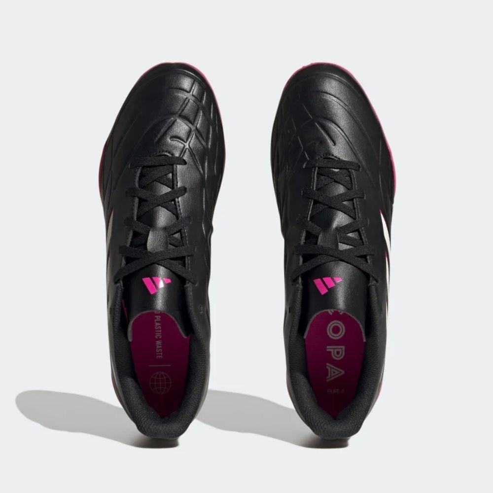 Chuteira Indoor Unissex Copa Pure.4 Adidas Preto E Rosa Preto 2