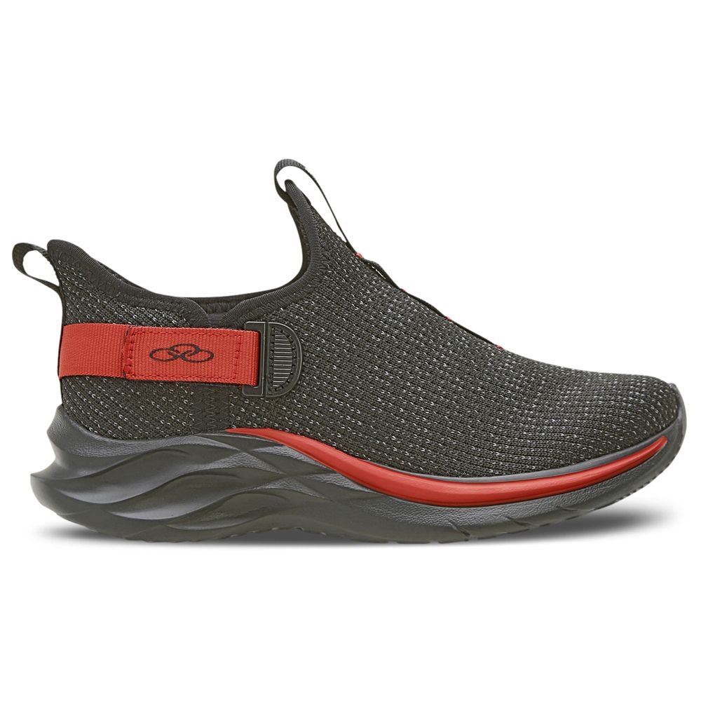 Tênis Running Infantil Maneiro Kids Olympikus Preto Cinza 2