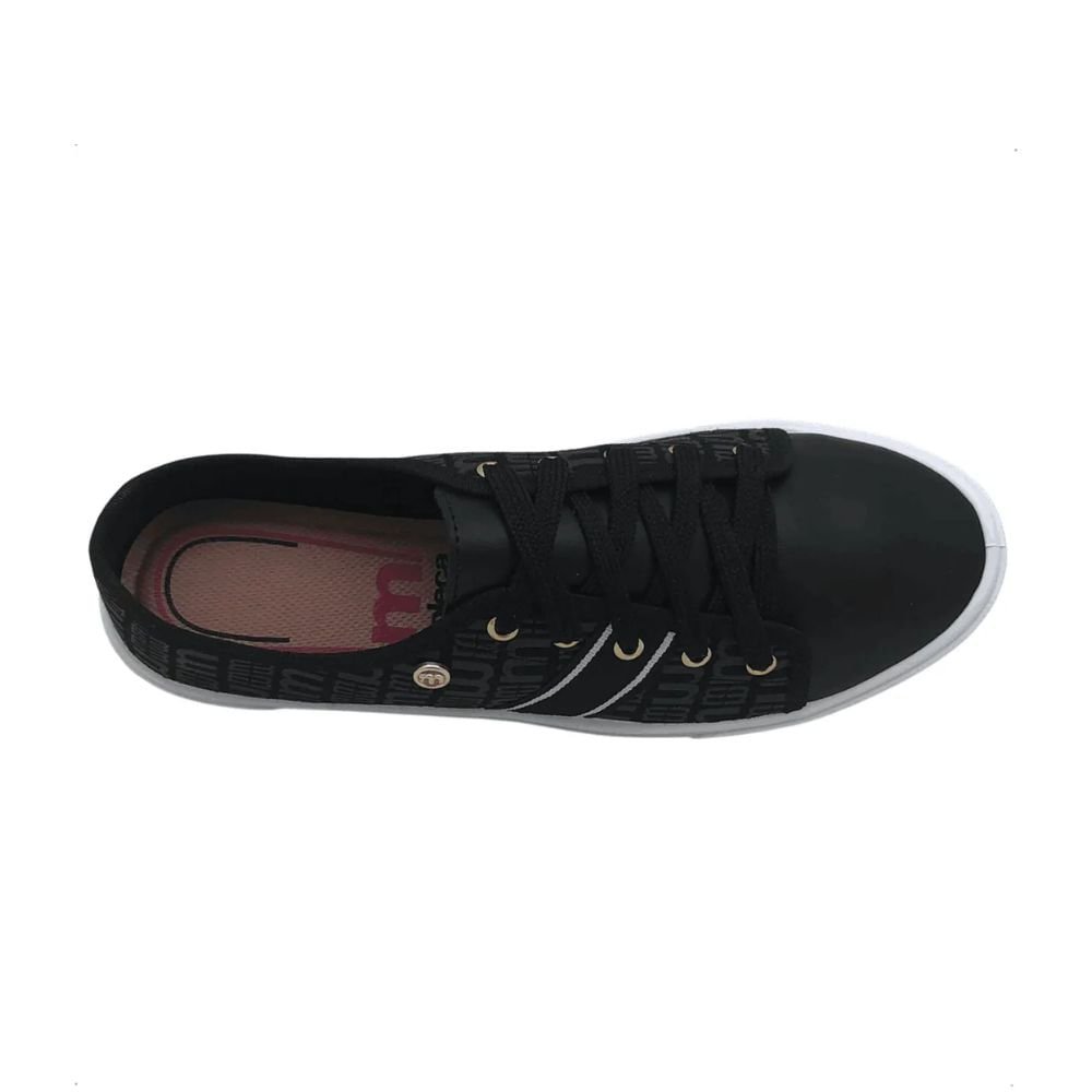 Tênis Moda Casual Feminino Moleca 5296.275 Preto 2