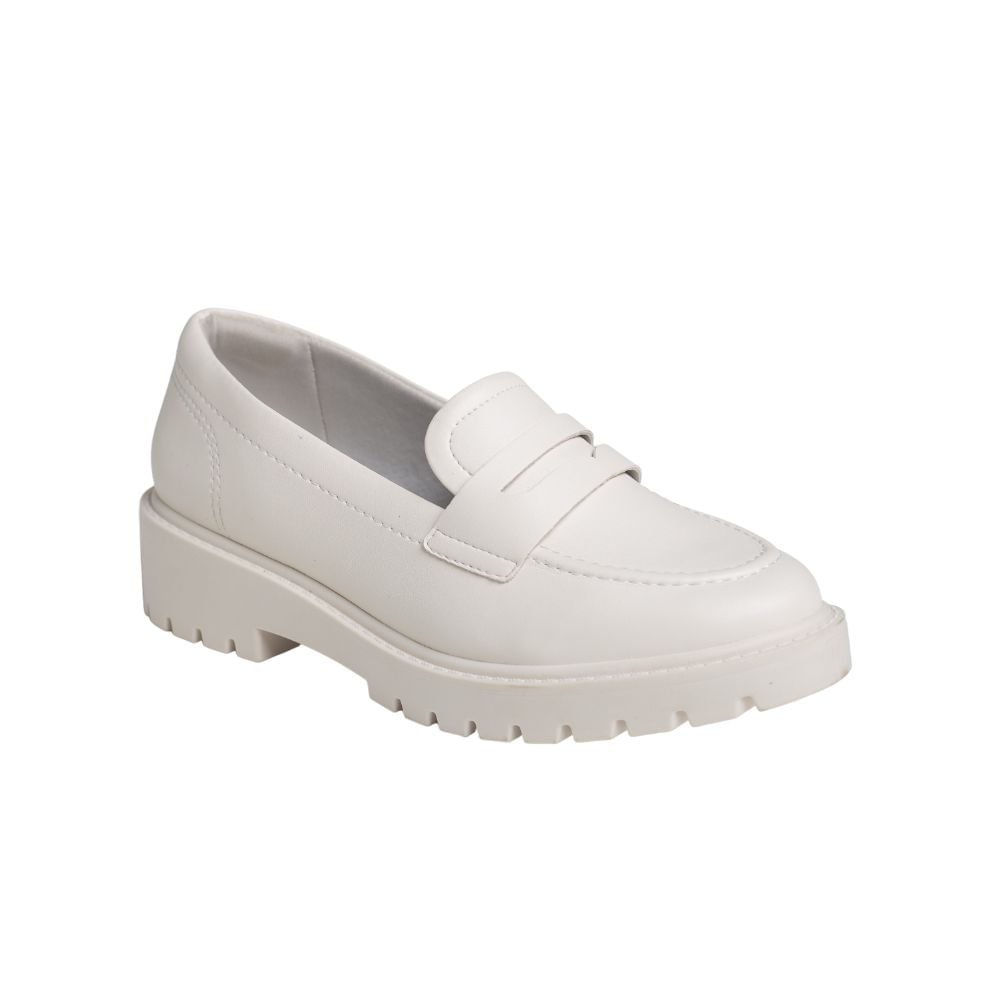 Sapato Fem Mocassim Comfortflex 23-73301-2 Branco 1