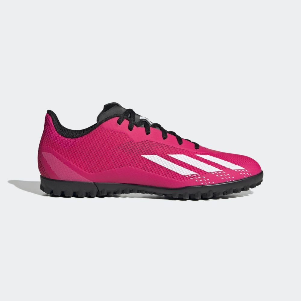 Chuteira Society Unissex X Speedportal.4 Adidas Rosa Preto 4