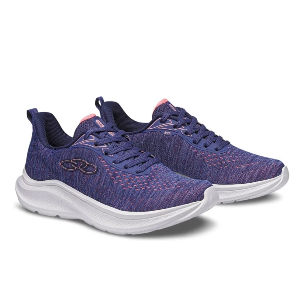 Tênis Running Feminino Olympikus Nyx Roxo Multicores 2