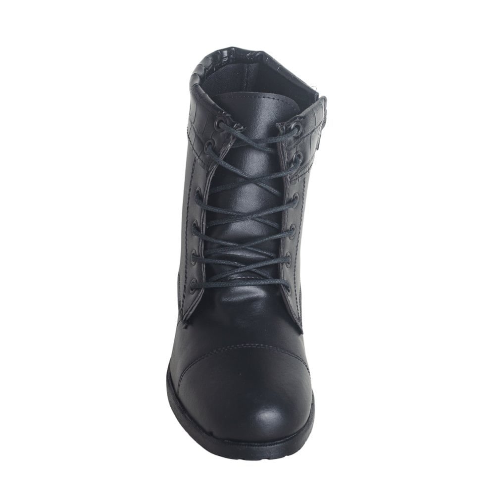Bota Feminino Coturno West Line 2011 Preto 6