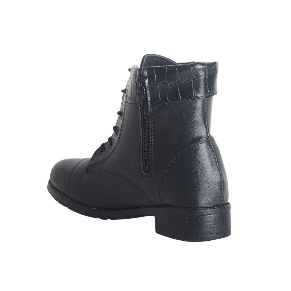 Bota Feminino Coturno West Line 2011 Preto 7