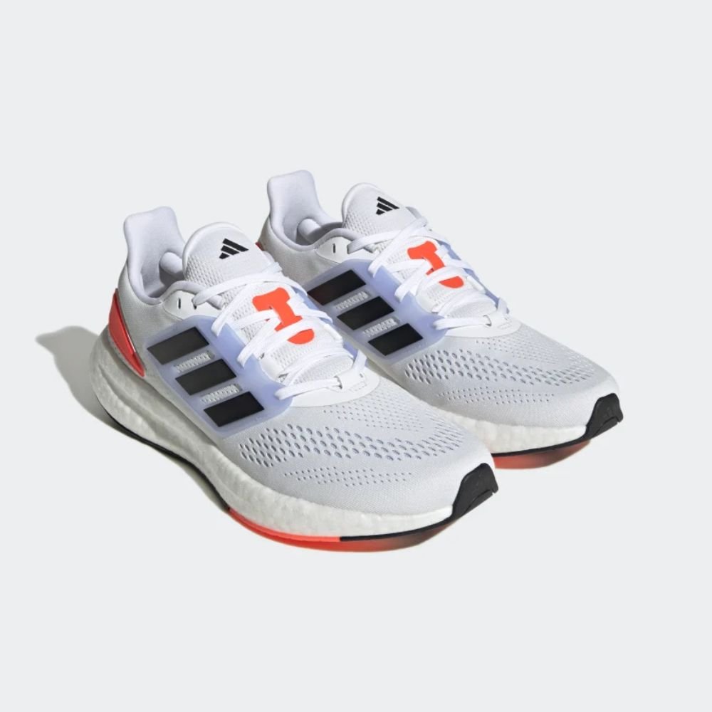 Tênis Running Masculino Pureboost 22 Adidas Branco Branco 1
