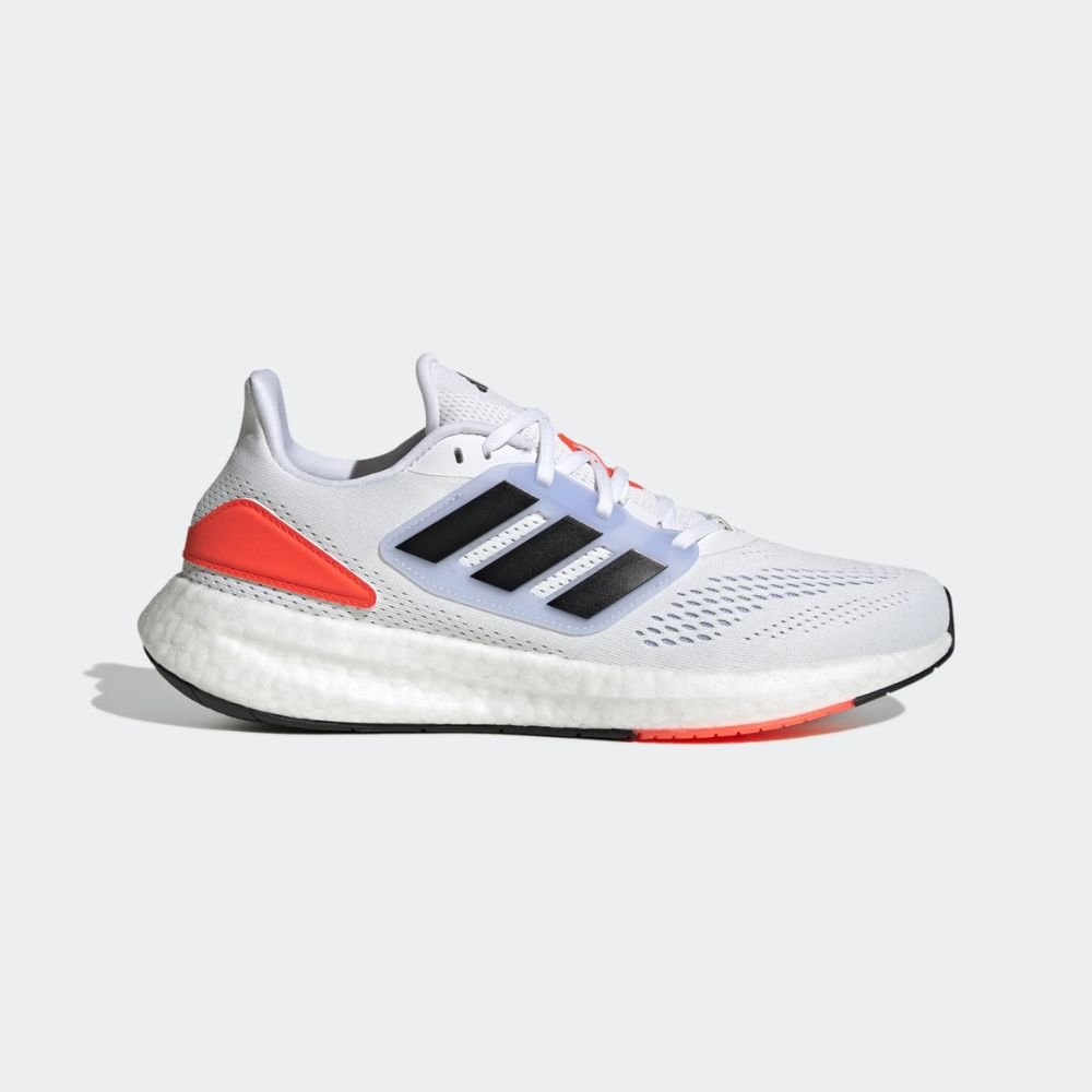 Tênis Running Masculino Pureboost 22 Adidas Branco Branco 4