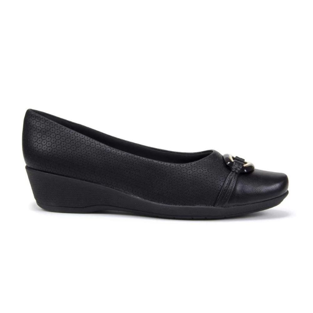 Sapato Fem Anabela Piccadilly 143193-Oi23/2 Preto 4