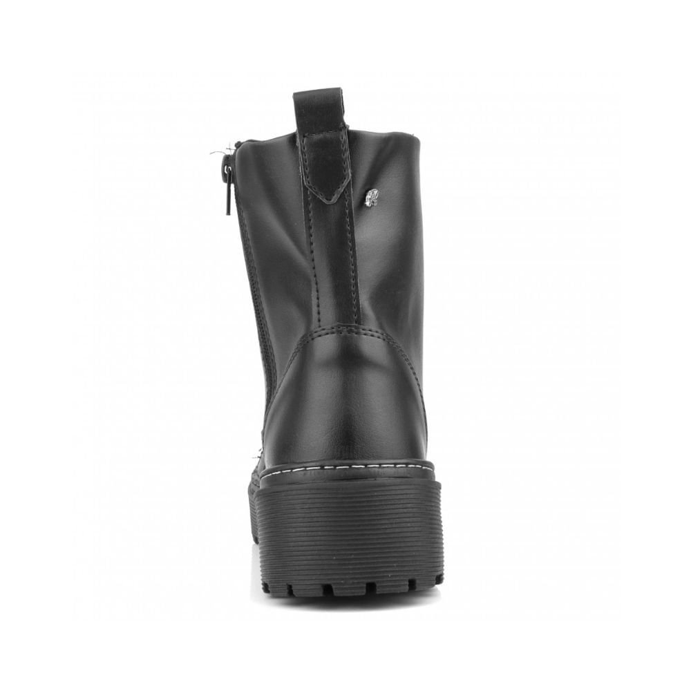 Bota Feminina Coturno Isabela Castelani Preta Preto 3