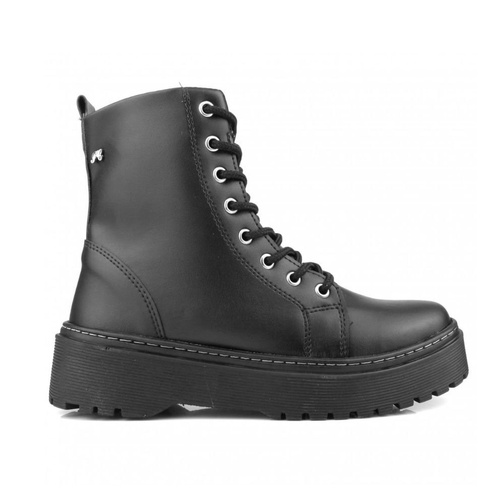 Bota Feminina Coturno Isabela Castelani Preta Preto 4