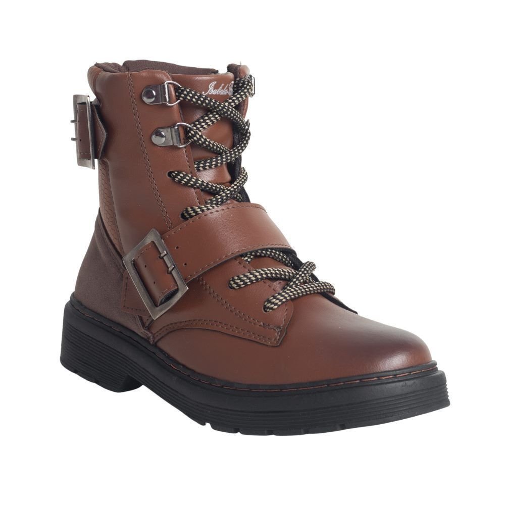 Bota Fem Coturno Isabela Castelani 6002 Marrom 2