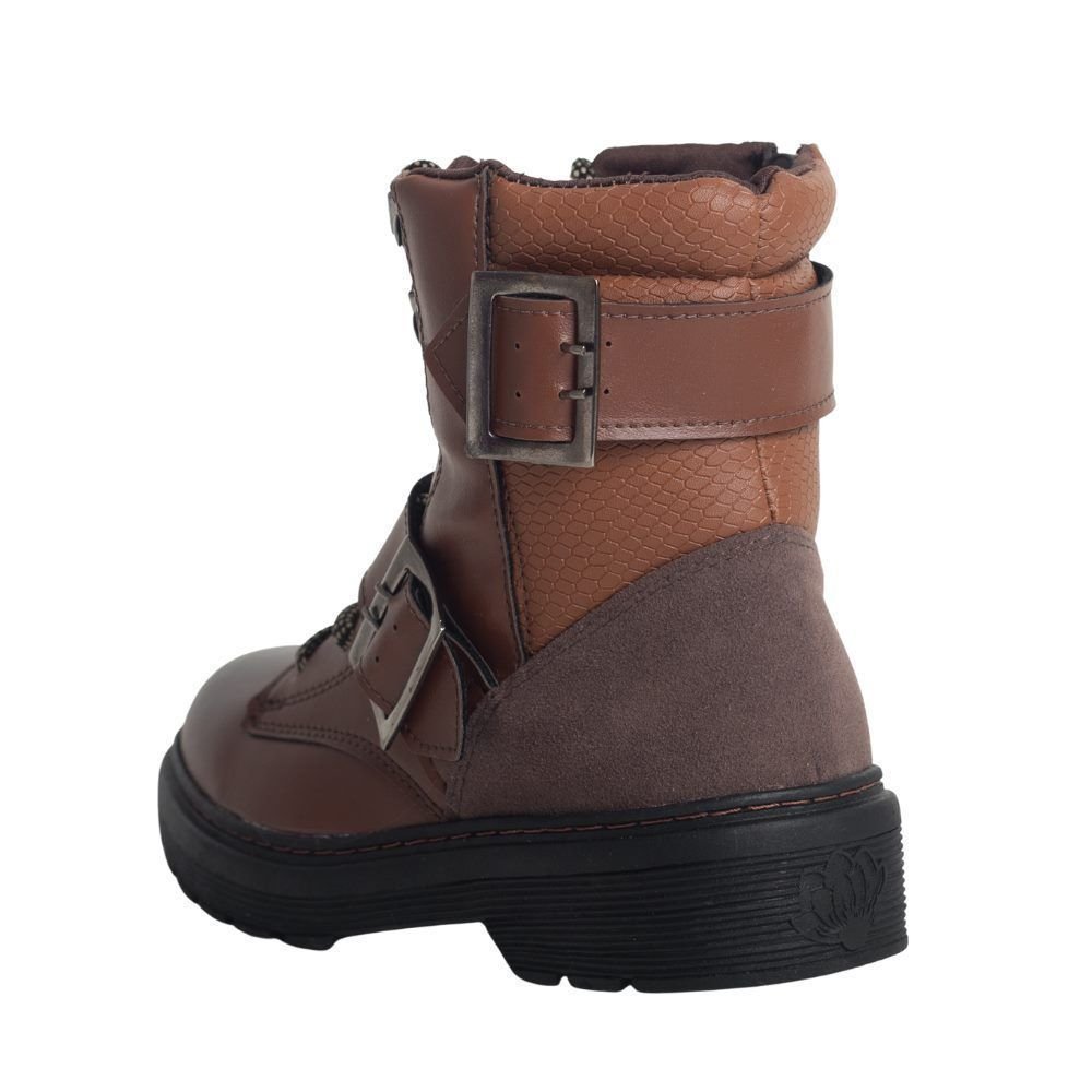 Bota Fem Coturno Isabela Castelani 6002 Marrom 4