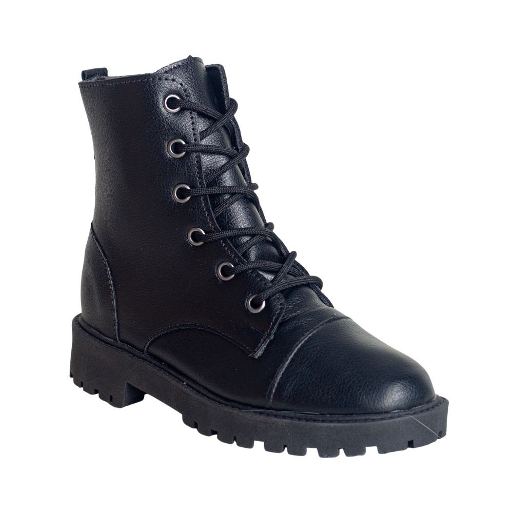 Bota Feminino Coturno Marina Carvalho 615 Preto 1