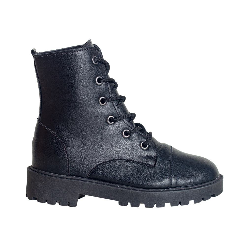 Bota Feminino Coturno Marina Carvalho 615 Preto 4