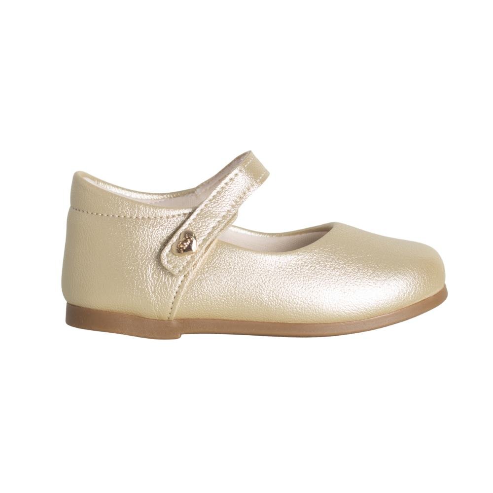 Sapatilha Bebê Klin Dourada Dourado 1