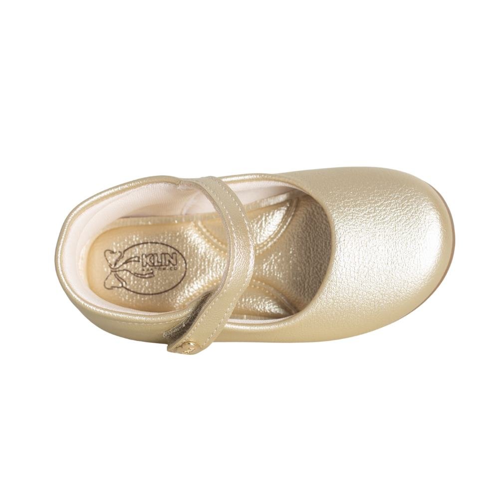 Sapatilha Bebê Klin Dourada Dourado 3