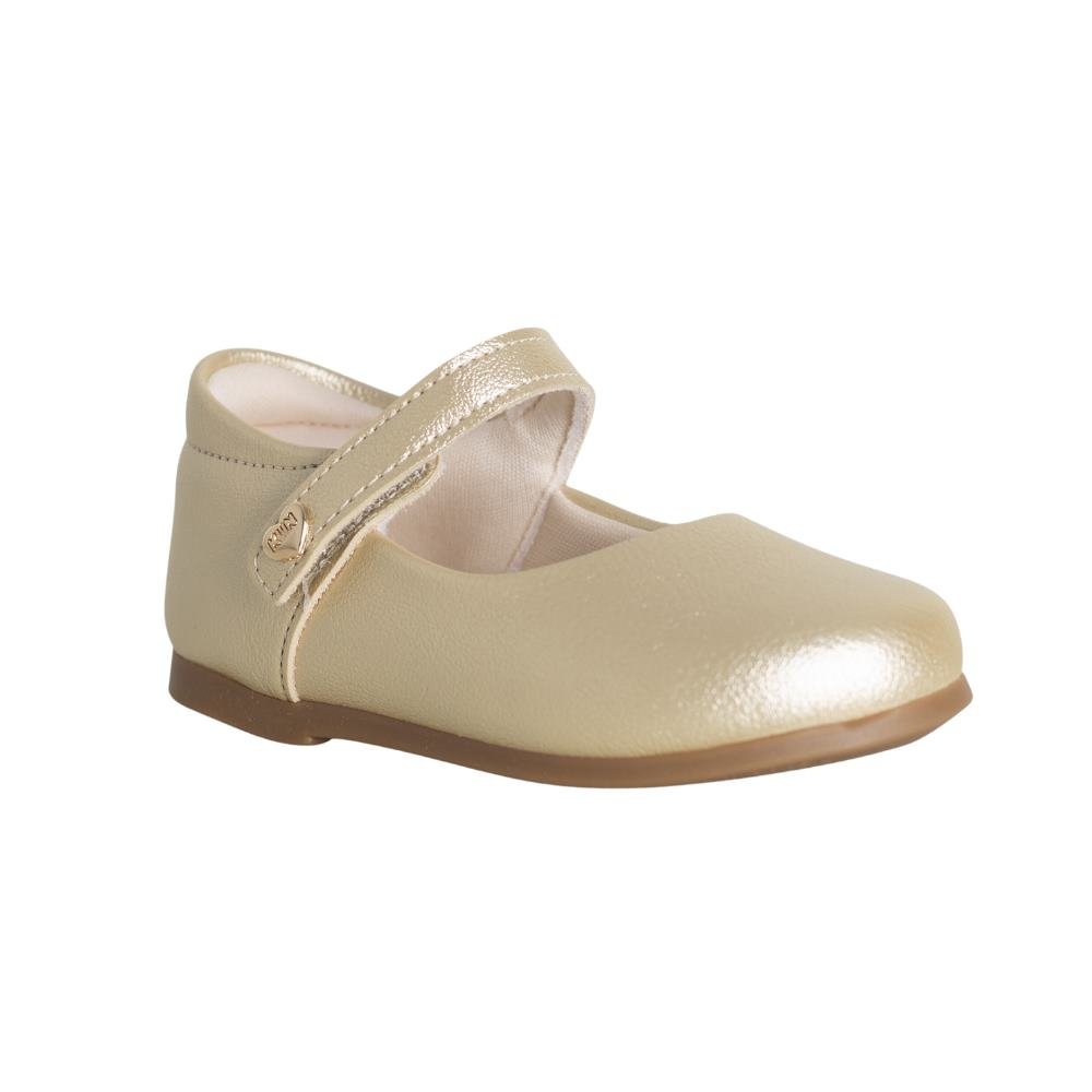 Sapatilha Bebê Klin Dourada Dourado 2