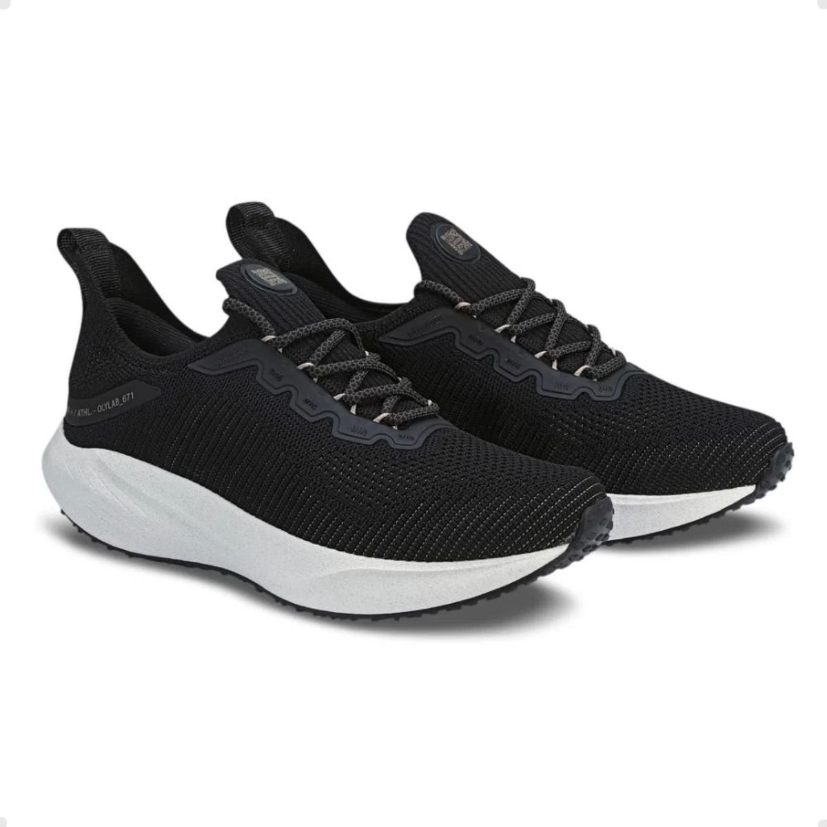 Tênis Corrida Feminino Olympikus Adrena Preto Preto 2