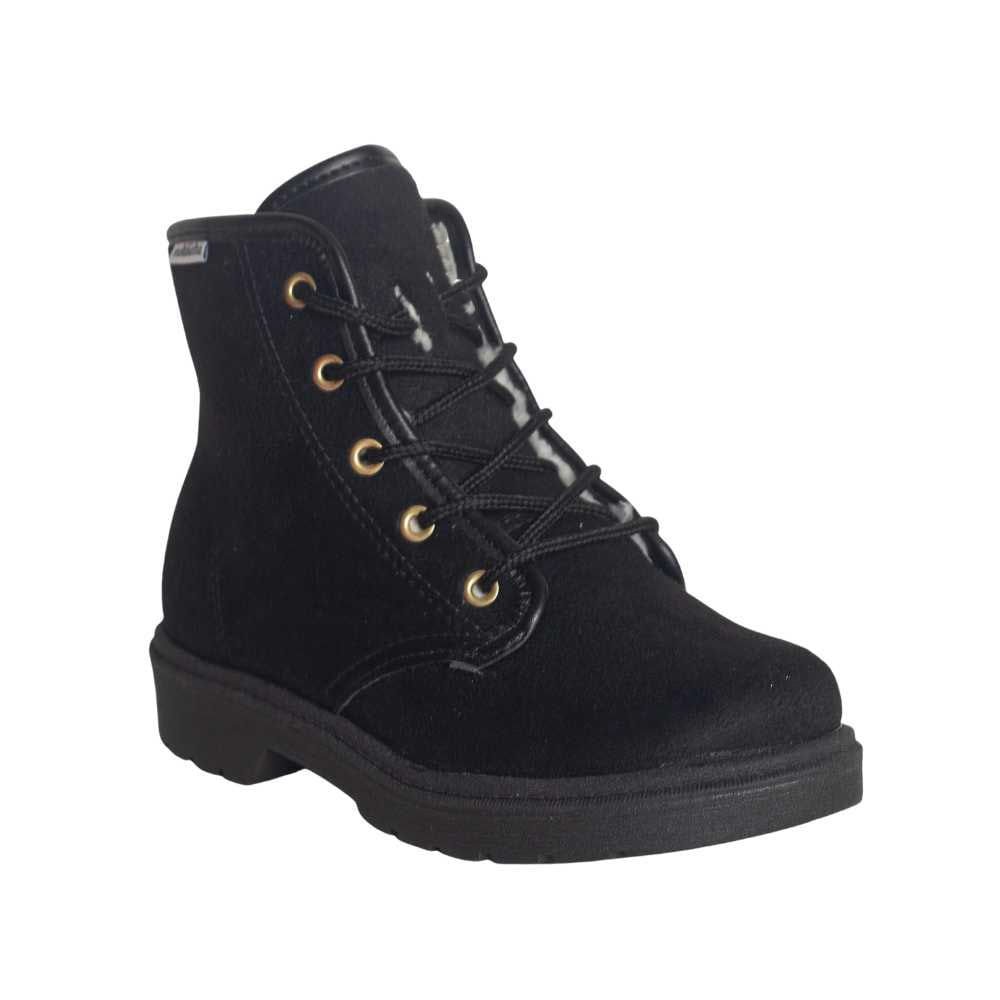Bota Infantil Coturno Molekinha 2164.124 Preto 1