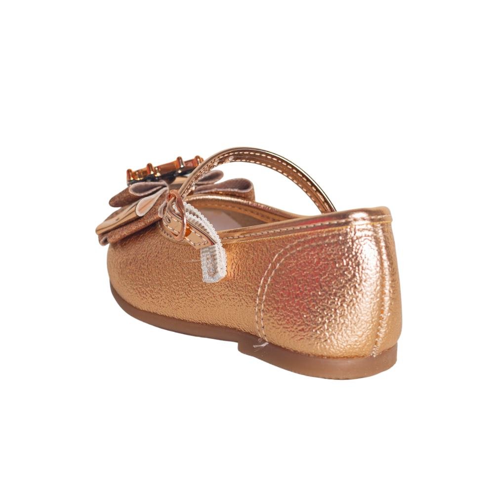 Sapatilha Infantil Molekinha 2106.1032 Dourado 4