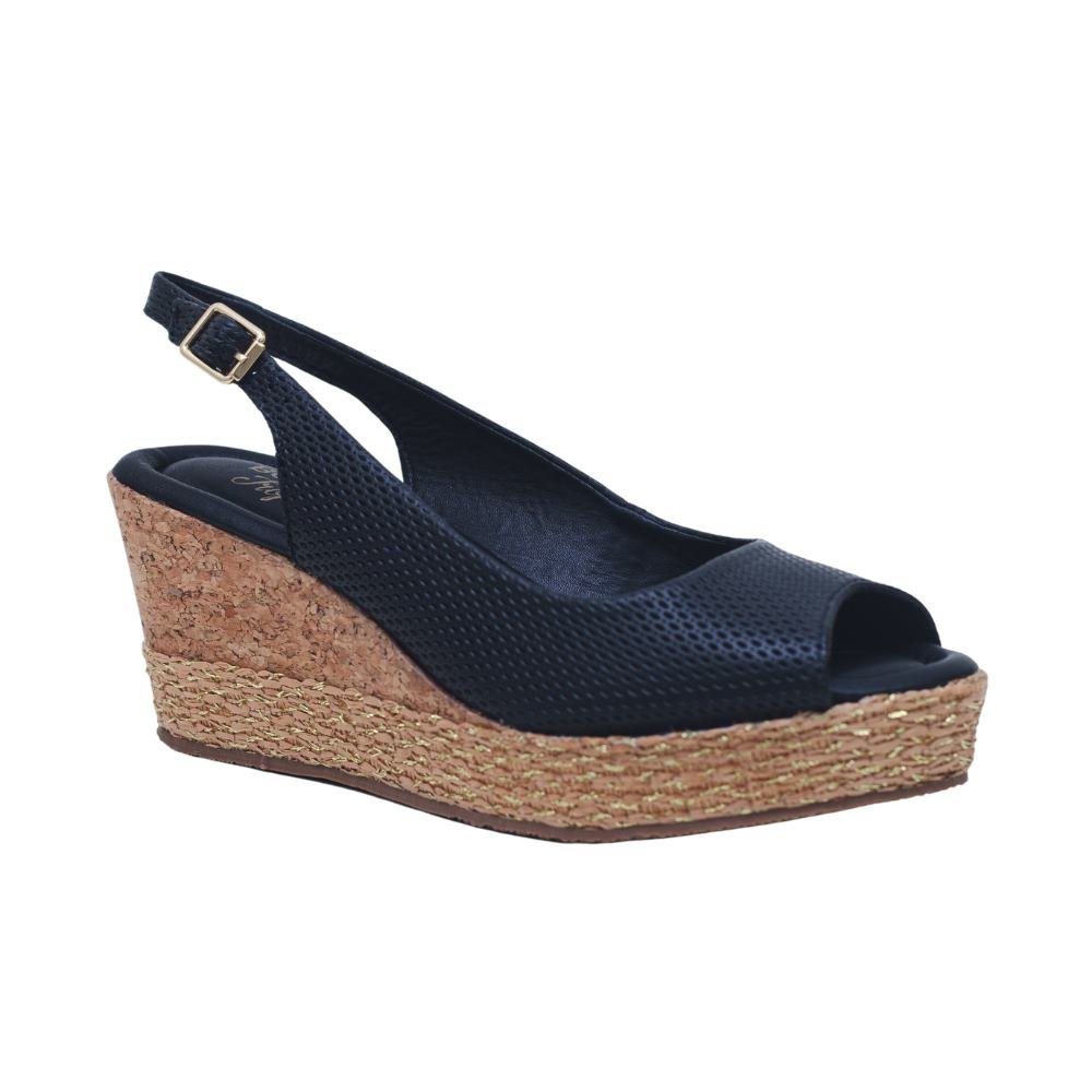 Sandália Feminino Anabela Bottero 355721 Preto 2