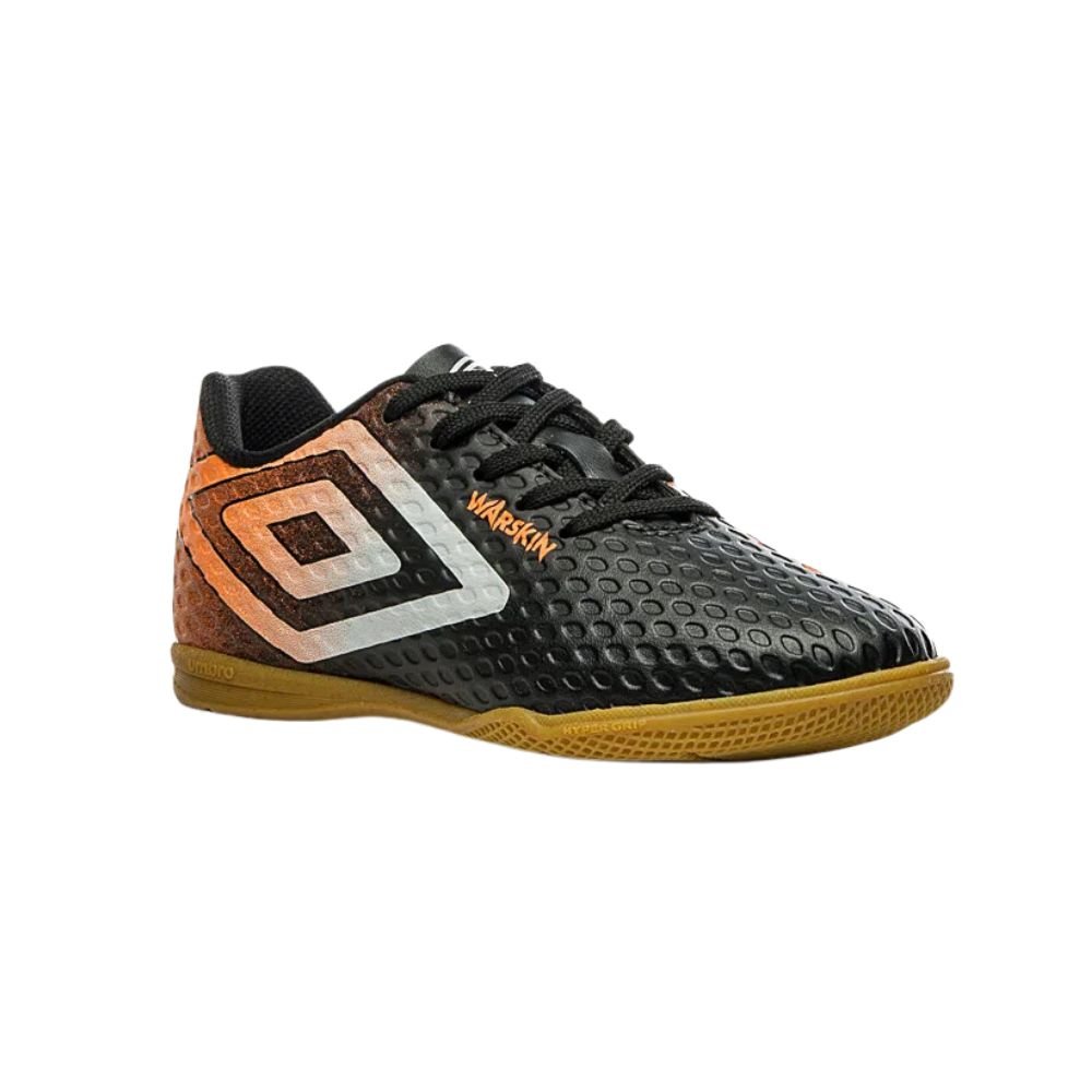 Chuteira Indoor Infantil Indoor Umbro Warskin U07fb00184 Preto 2