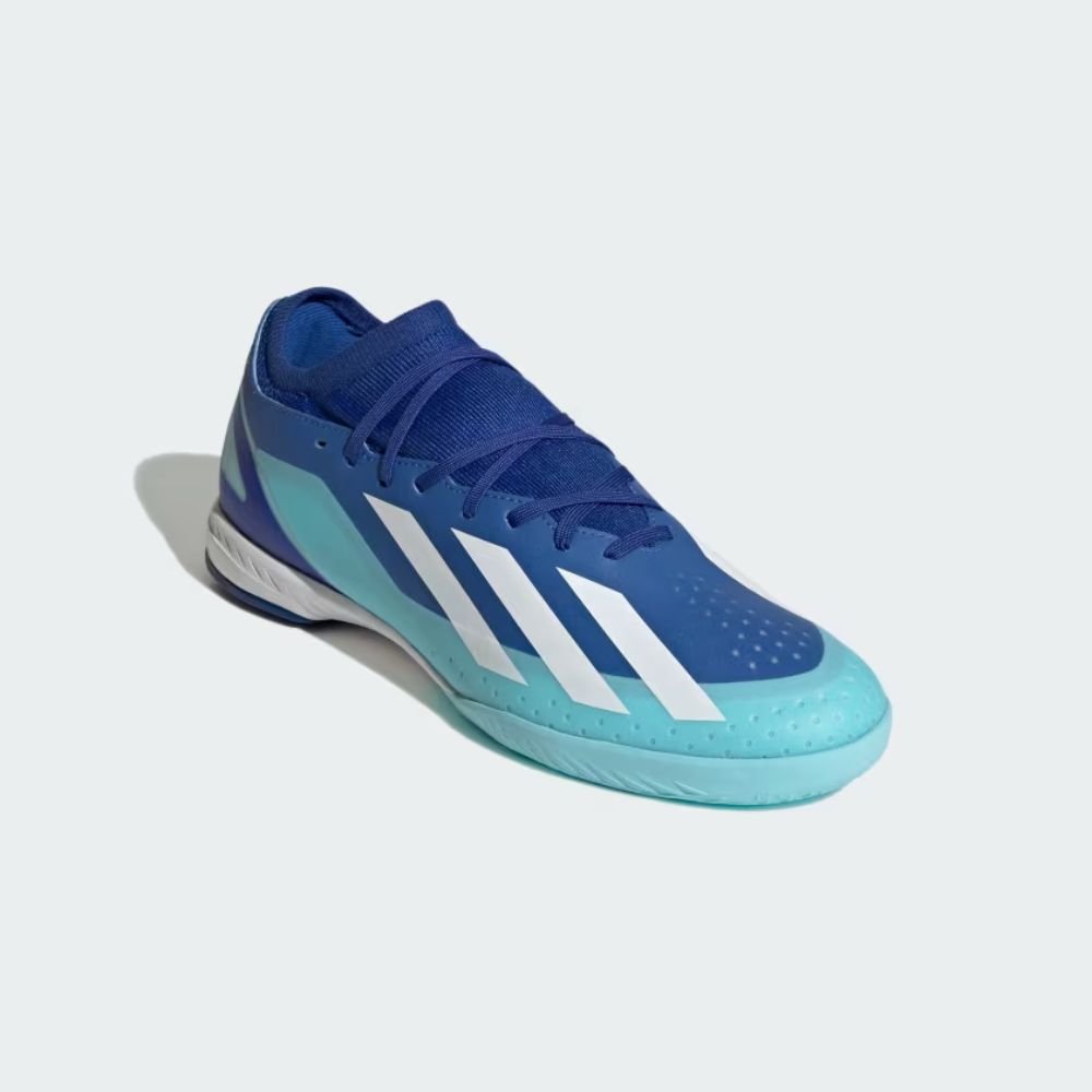 Chuteira Indoor Masculina X Crazyfast.3 Adidas Azul Azul 2